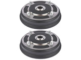 Pair For Kawasaki Mule 3000 3010 4000 4010 KAF950B 4x4 Diesel Front Brake Drums 31193062