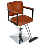 ZNTS Classic Barber Chair,Styling Salon Chair with Hydraulic Pump Swivel Barber Chair,for Beauty Salon WF323429AAR