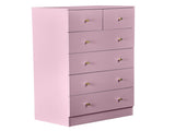 Macaron powder, particleboard with a textured melamine finish, 66*40*111cm, 42 drawer cabinet, 04628135