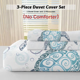 Sea Turtle Bedding Aqua Teal Blue Duvet Cover Sets Beach Turtle Bed Sets Ocean 3 Piece Turtle Themed 82360013