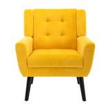 Modern Soft Velvet Material Ergonomics Accent Chair Living Room Chair Bedroom Chair Home Chair With W676P313940