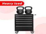 6-Drawer Rolling Tool Chest Cabinet, Large Capacity Metal Tool Box with Wheels and Locking, Roll W3037P242001