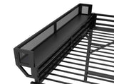 Queen Size Loft Bed with Ladder, Metal Queen Loft Bed with Storage Shelves, High Loft Bed for Kids W2580P379983