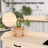 Garden Work BenchOpen Shelf Storage 99893862
