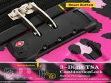Hardshell Luggage Sets 3 pcs Spinner Suitcase with TSA Lock Lightweight-20"24"28" Luggages 20111146