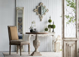 30" x 23.5" Artistic White Diamond Scrollwork Mirror, Home Accent Mirror for Living Room, Entryway, W2078124361