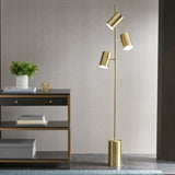 ZNTS 3-Light Metal Floor Lamp B035100336