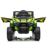 12V kids Ride On Mini UTV, Electric Car with Front LED Lights and Horn, Single Seat with a Safety W2181P160394