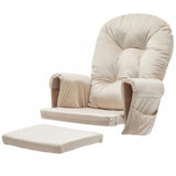 Glider Rocker Replacement Cushions with Storage Pocket, 5PCS, Soft Velvet Thickened, Washable 76853617