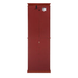 Lighted Glass Curio Display Cabinet,Display Cabinet,Glass Storage Cabinet Glass Wine cabinet Wood W2275P178796
