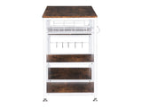 3-Tier Industrial Kitchen Baker's Rack Utility Microwave Oven Stand Storage Cart Workstation Shelf 28786090