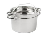 4-Piece Stainless Steel 8 qt Cooker Multipot Set 37808822