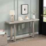 59.84'' Console Table, Stylish Rectangular Entryway Table, Out Console Table for Patio, Sturdy W757P246399