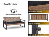 4-Piece Patio Furniture Set Outdoor Balcony Porch Garden Backyard Lawn Furniture Acacia Wood Table W2391P149818