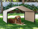 4*4*3.3FT Dog Tent for Large Creamy white 30312718