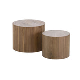 ZNTS MDF with ash/oak/walnut veneer sidetable/coffee table/end table/ottoman W87639977