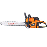 Chainsaw gas 20inch ,52cc Gasoline Chain Saw for Trees ,Wood Cutting 2-cycle EPA Compliant,Oregon W46542536
