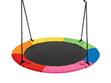 40 Inch Saucer Tree Swing, 600lbs Heavy-Duty Round Swing with Galvanized Steel Frame, Textilene 86745877