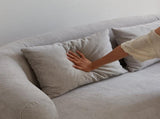 Sofa-in-a-Box, Memory Foam 2-Seater Couch, No Installation & Easy to Transport, Deep Seat Modern W668P381895
