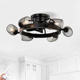 25.8'' Industrial Ceiling Fan with remote control ,5 ABS Blades small size ceiling fan For Living W1592P296534