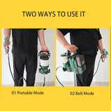 Handheld High Pressure Spray Paint Machine Airless Tools compatible with Makita 21V Batter 38403900
