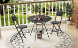 2pcs Folding Stool with Back, Cushioned Padded Folding Stool, Portable Folding Chairs for Outdoor W2580P314330