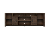 74 inch TV Stand Console for TVs up to 85 inches, No Assembly Required, Whiskey Finish B108P160189