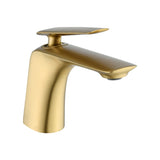 Single Hole Bathroom Sink Faucet with Pop Up Drain and Water Supply Hose, Single Handle Bathroom W1224P227855
