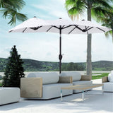 Outdoor beach umbrella /Double-sided Umbrella 83590773