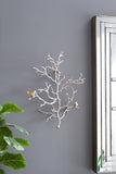 17x5.5x22" Metal Branch Wall Sculptures with Bird Accents, Set of 2 W2078P223128