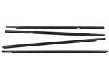 4x Weatherstrip Window Molding Trim Seal Belt Fits for Mitsubishi Lancer 2008-2017 5727A005 5727A006 75501710