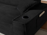 3Seater Sofa Boneless Couches,No Assembly Needed, Modern Sofa for Compact Living Rooms, Apartments, W2339P481752