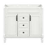 ZNTS 36'' Bathroom Vanity without Top Sink, Cabinet only, Modern Bathroom Storage Cabinet with 2 Soft WF305078AAK