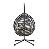 U_STYLE Versatile Hanging Egg Chair for Indoor and Outdoor Use N711P255131A