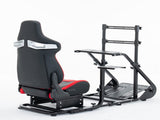Enhanced and stable racing wheel cockpit, compatible with Fanatec, PXN, Thrustmaster, and Logitech 56512113