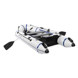 Camping Survivals 10ft PVC 330kg Water Adult Assault Boat Off-White 61810419