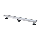 32 Inches Linear Shower Drain, Included Hair Strainer and Leveling Feet W928P199170