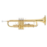Brass Trumpet Bb with 7C Mouthpiece for Standard Student or Beginner Golden 74335617