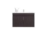 Bathroom Vanity with Sink, 2 Doors, 2 Shelves B097P296873