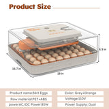56 Egg Incubator with Automatic Turning & Humidity Control Digital Poultry Hatcher for Chicken, 54801353