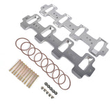 Intake Manifold Adapters Fit for LS Cathedral Port Cylinder Head to Rectangle Port Chevrolet 69684871