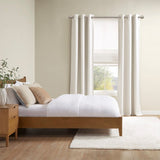 Printed Faux Silk Room Darkening Cordless Roman Shade B03598304