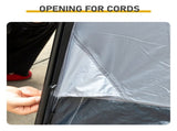 6 Person Outdoor Camping Tent, Waterproof Windproof Easy Setup, Double Layer Family Camping Tent 59606108