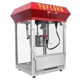 Kaitu Bar Style Popcorn Machine, 6-Ounce Popcorn Maker Popper, Red W2841P218157