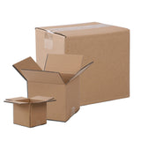 100 Corrugated Paper Boxes 4x4x4"Yellow 70323867