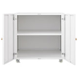 Metal Printer Stand with Storage Mobile Printer Tables for Small Spaces with Door Adjustable Shelf 31626903