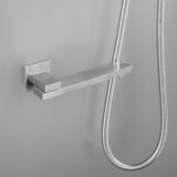 Shower System 10 Inch Square Bathroom Luxury Rain Mixer Shower Combo Set TH6203NS