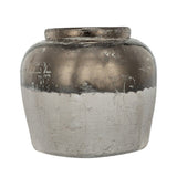 13x13x11" Round Sienna Brown Ceramic Accent Vase W2078P310229