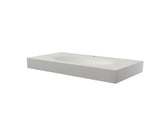 42'' Solid surface Basin, Matte White Color T3785P491210
