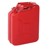 20L US Standard Cold-rolled Plate Petrol Diesel Can Gasoline Bucket with Oil Pipe Red 10380296